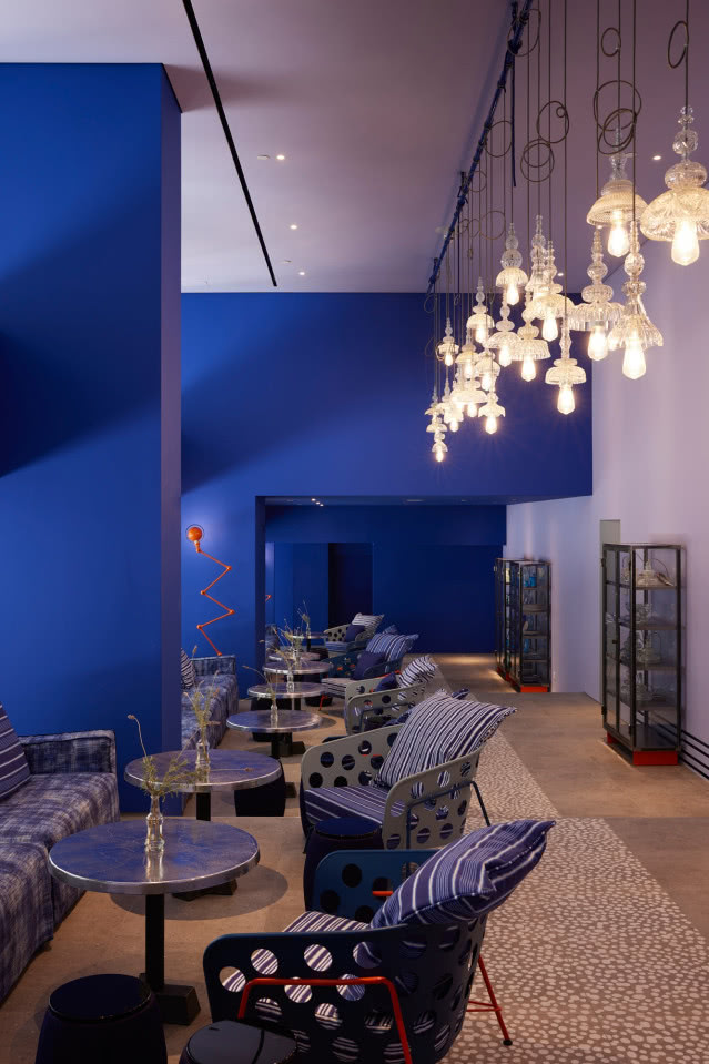 Niebieski hotel - restauracja