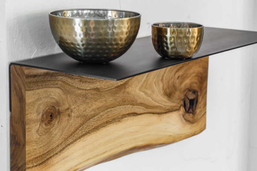 Półka ścienna Z LASU