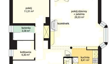 Funkcjonalne rozplanowanie salonu w stylu wiejskim