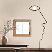 Face Light to lekka rzeźba-lampa wykonana z...