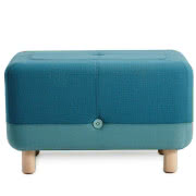 Puf Pinko dostępny w kilku kolorach, obicie ze...