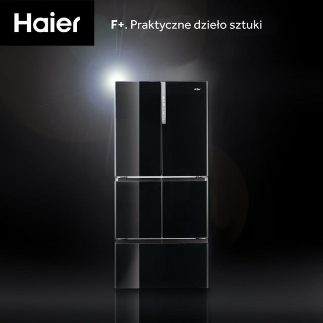 Lodówka Haier z serii F+ HFF-750CGBJ - praktyczne dzieło sztuki