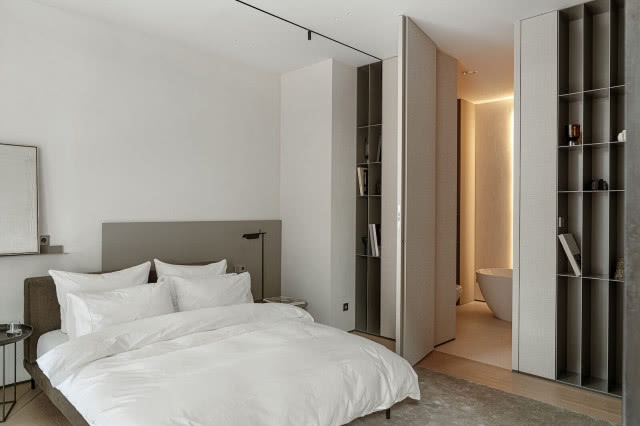 Sypialnia z łazienką