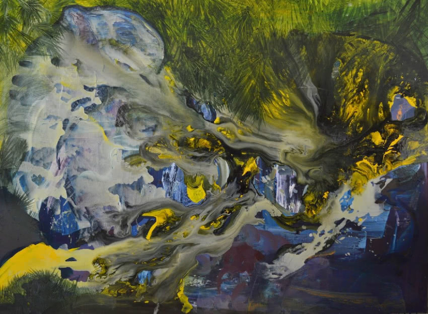 Edyta Hul, "Truncatis VI", 2014, technika...