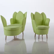 Pastelowe fotele marki Brühl