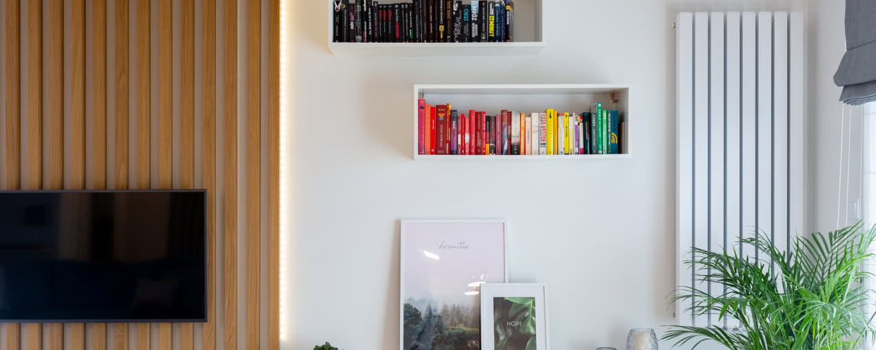 Hygge w warszawskim wydaniu - mieszkanie w drewnie