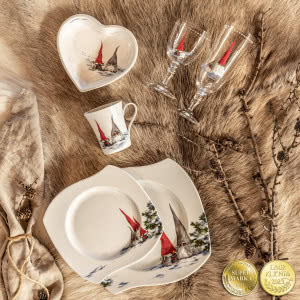 Porcelana na Święta - jak stworzyć klimatyczny stół na Boże Narodzenie i Nowy Rok