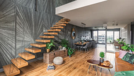 Miejskie tropiki - mieszkanie w trendzie urban jungle