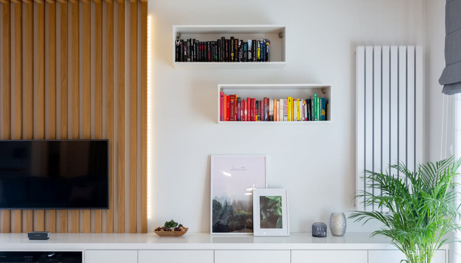 Hygge w warszawskim wydaniu - mieszkanie w drewnie