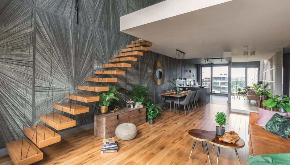 Miejskie tropiki - mieszkanie w trendzie urban jungle