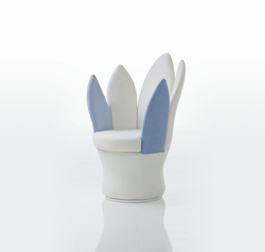 fotele o kształtach kwiatów Brühl