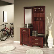 Meble przedpokojowe GO w kolorze dąb sonoma. W...