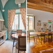 Mieszkanie włoskiej architektki w XVI-wiecznej kamienicy! Urządziła je w pałacowym stylu!