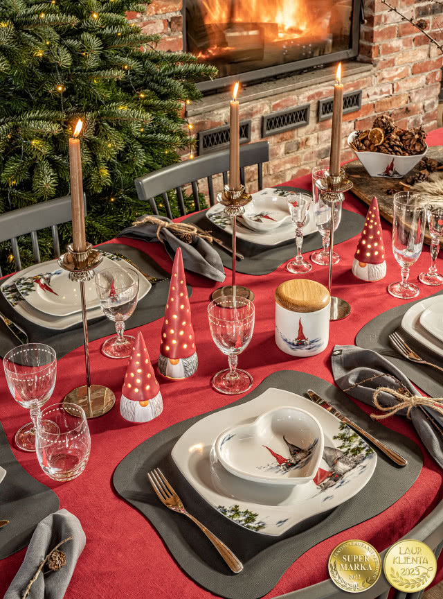 Porcelana na Święta - jak stworzyć klimatyczny stół na Boże Narodzenie i Nowy Rok