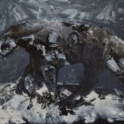 Edyta Hul, "Truncatis VI", 2014, technika...