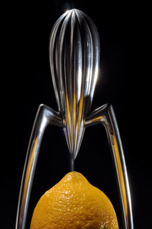 Wyciskarka Juicy Salif, design Philippe Starck