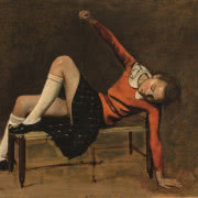 "Thérèse na ławce", 1939, olej, płótno, 71 x...