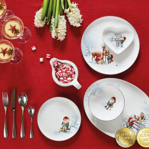 Porcelana na Święta - jak stworzyć klimatyczny stół na Boże Narodzenie i Nowy Rok