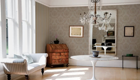 Wybieramy tapety do salonu