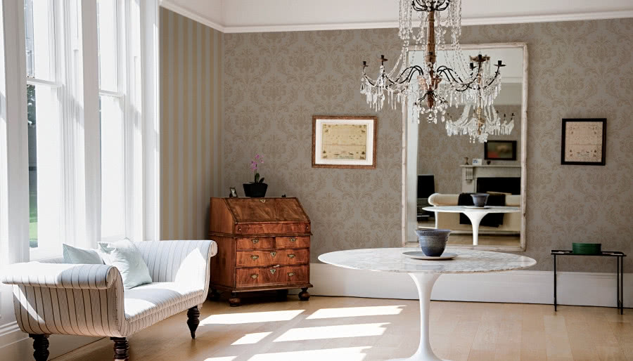 Wybieramy tapety do salonu