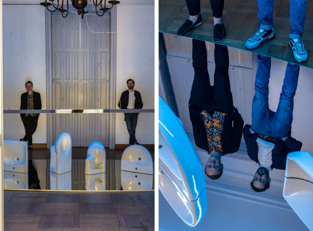 ROTA ET SPECULUM - instalacja Hanczar Studio dla Geberit