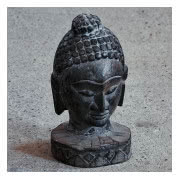 Rzeźba Głowa Buddy