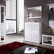 Meble przedpokojowe GO w kolorze dąb sonoma. W...