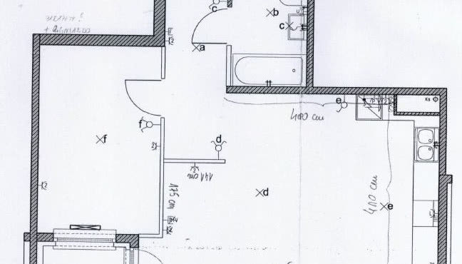 Podział salonu na 2 pokoje