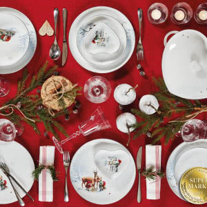 Porcelana na Święta - jak stworzyć klimatyczny stół na Boże Narodzenie i Nowy Rok