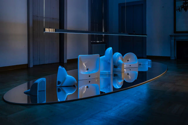 ROTA ET SPECULUM - instalacja Hanczar Studio dla Geberit